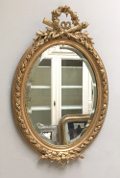 french antique gilded mirror